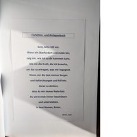 NEU: Fürbitten- und Anliegenbuch in der Pfarrkirche Schmirn