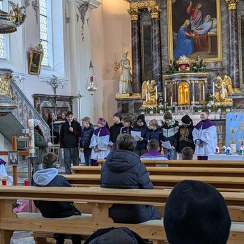 Schmirner Firmlinge stellen sich vor