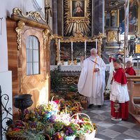 Blumen- und Kräuterweihe in Schmirn
