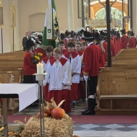 Erntedankprozession in Schmirn
