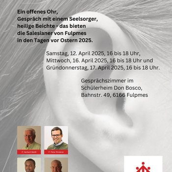 Aussprache in der Fastenzeit