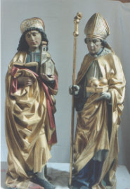 Figuren Hl. Hedwig und Hl. Nikolaus