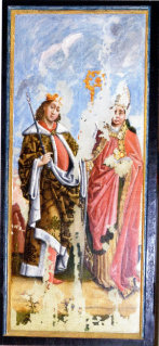 Flügel eines gotischen Altars